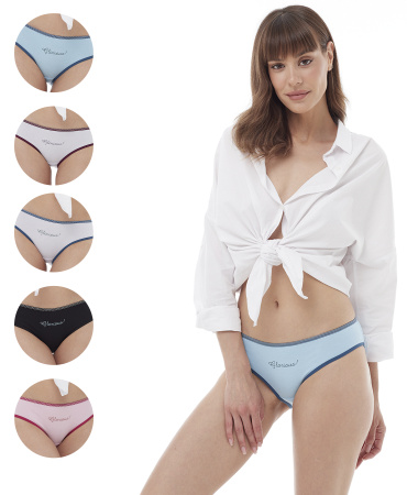 Трусы женские Cherry Girl 6715 хлопок, эластан разные цвета размеры S, M, L, XL