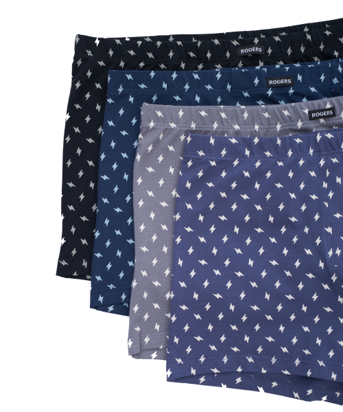 Трусы мужские боксеры Rogers 8996 хлопок, эластан размеры 3XL, 4XL, 5XL