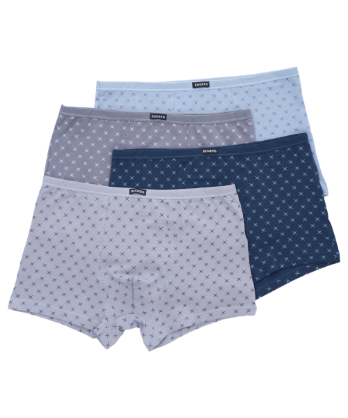 Трусы мужские боксеры Rogers 80466 хлопок, эластан размеры M, L, XL, 2XL