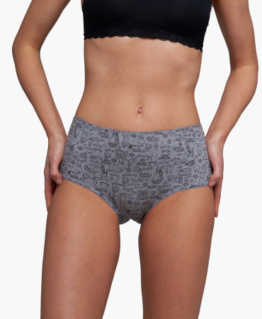 Трусы женские шорты Cherry Girl 6803-78 хлопок, эластан размеры L, XL, 2XL, 3XL