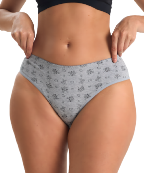 Трусы женские слипы Vanessa for me 6802-71 хлопок, эластан размеры L, XL, 2XL, 3XL