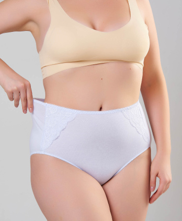 Трусы женские слипы Vanessa for me 6925 хлопок, эластан размеры XL, 2XL, 3XL