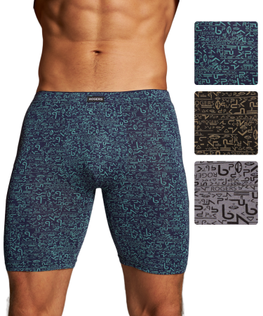 Трусы мужские боксеры Rogers M8716 модал, эластан размеры L, 2XL  4XL, 6XL