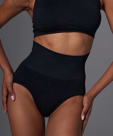 Трусы женские утягивающие Vanessa GBV-001 полиамид, эластан черный размеры M, L, XL