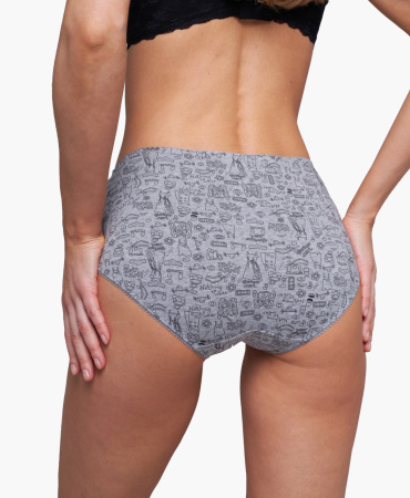 Трусы женские шорты Cherry Girl 6803-78 хлопок, эластан размеры L, XL, 2XL, 3XL