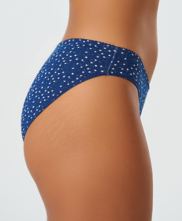 Трусы женские слипы (Оверлок по краям) Cherry Girl 61227 хлопок, эластан размеры S, M, L, XL