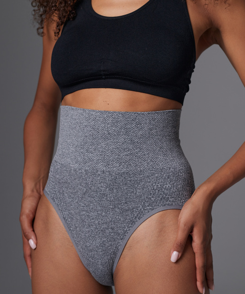 Трусы женские утягивающие Vanessa GBV-001 полиамид, эластан серый размеры M, L, XL