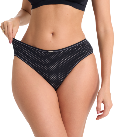 Трусы женские слипы Cherry Girl 6176 хлопок, эластан размеры S, M, L, XL, 2XL, 3XL