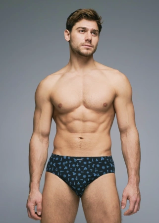 Трусы мужские слипы Rogers 508-69 хлопок, эластан размеры M, L, XL, 2XL