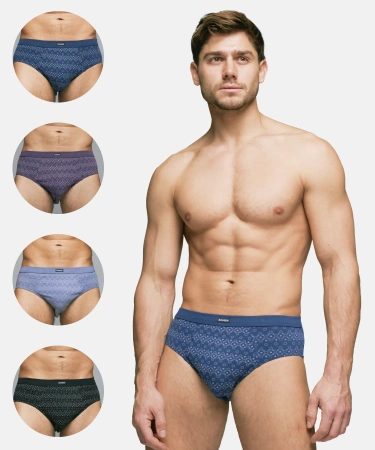 Трусы мужские слипы Rogers 508-70 хлопок, эластан размеры M, L, XL, 2XL