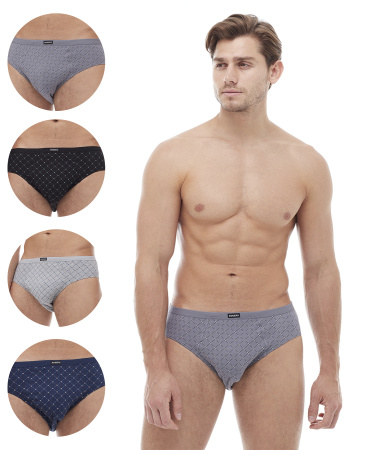 Трусы мужские cлипы Rogers 508-60 хлопок, эластан размеры M, L, XL, 2XL