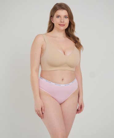 Трусы женские слипы Vanessa 6804-03 хлопок, эластан цветные размеры 2XL, 3XL, 4XL