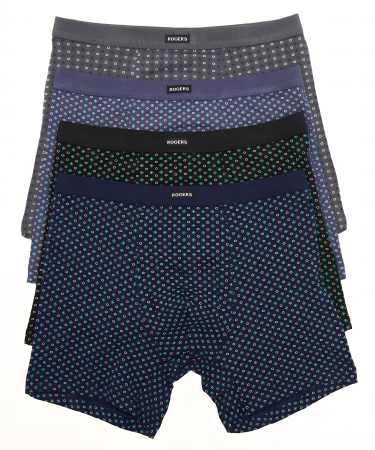 Трусы мужские боксеры Rogers 8732 хлопок, эластан размеры M, L, XL, 2XL