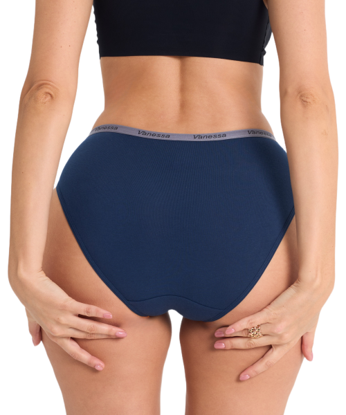 Трусы женские слипы Vanessa for me 6802-107 хлопок, эластан размеры M, L, XL, 2XL, 3XL, 4XL