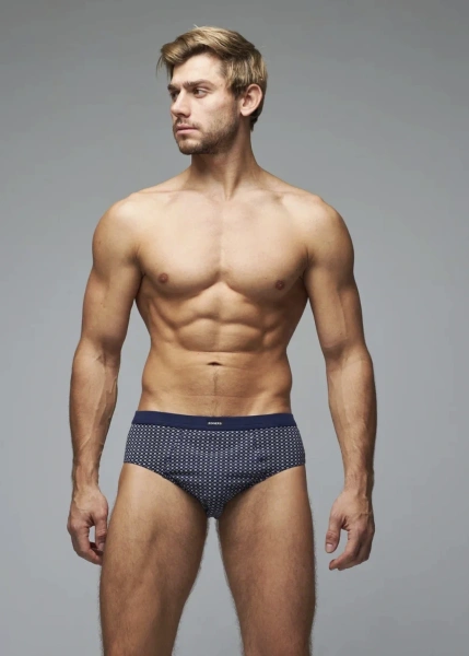 Трусы мужские слипы Rogers 8819 хлопок, эластан размеры 3XL, 4XL, 5XL