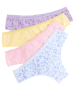 Трусы женские танга Cherry Girl 66010 хлопок, эластан размеры S, M, L, XL