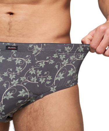 Трусы мужские слипы Black Project 75001 хлопок, эластан размеры 4XL, 5XL, 6XL