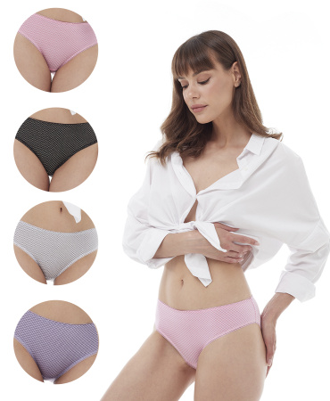 Трусы женские слипы Cherry Girl M087 модал, эластан размеры S, M, L, XL