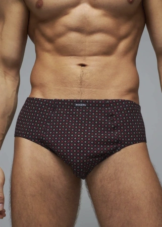 Трусы мужские слипы Rogers 8801 хлопок, эластан размеры 3XL, 4XL, 5XL