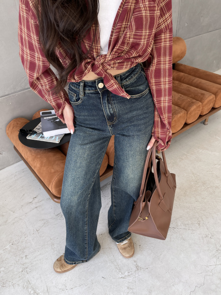 Джинсы женские Vanessa 24051 багги размеры 25, 26, 27, 28, 29, 30, 31, 32