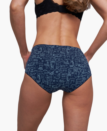 Трусы женские шорты Cherry Girl 6803-78 хлопок, эластан размеры L, XL, 2XL, 3XL