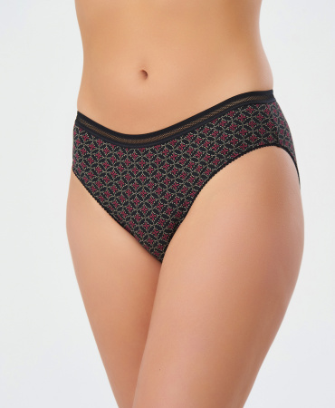 Трусы женские слипы Cherry Girl 61544 хлопок, эластан размеры S, M, L, XL