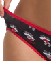 Трусы женские слипы Cherry Girl 61523 хлопок, эластан новогодний принт размеры S, M, L, XL