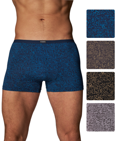 Трусы мужские боксеры Rogers 8325 модал, эластан размеры M, L, XL, 2XL, 3XL, 4XL, 5XL