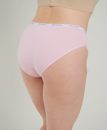 Трусы женские слипы Vanessa 6804-03 хлопок, эластан цветные размеры 2XL, 3XL, 4XL