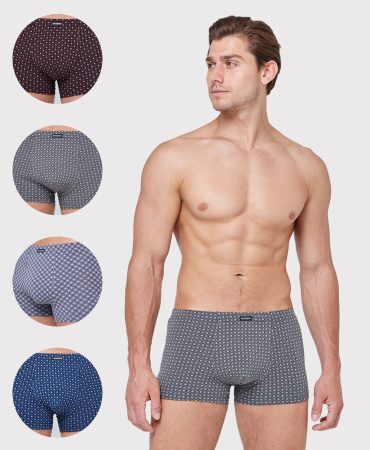 Трусы мужские боксеры Rogers 80320 хлопок, эластан размеры M, L, XL, 2XL, 3XL, 4XL, 5XL, 6XL