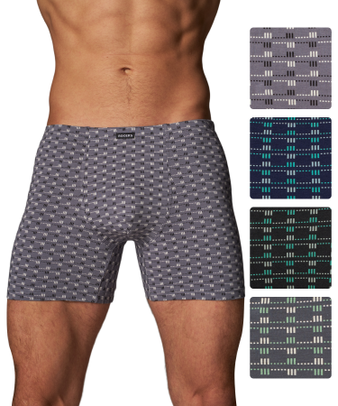 Трусы мужские боксеры Rogers 8731 хлопок, эластан размеры M, L, XL, 2XL