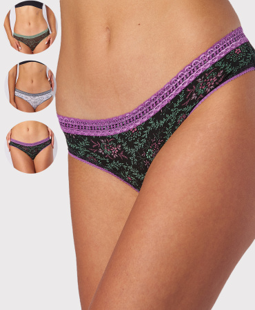 Трусы женские слипы Cherry Girl M016 модал, эластан размеры S, M, L, XL, 2XL, 3XL