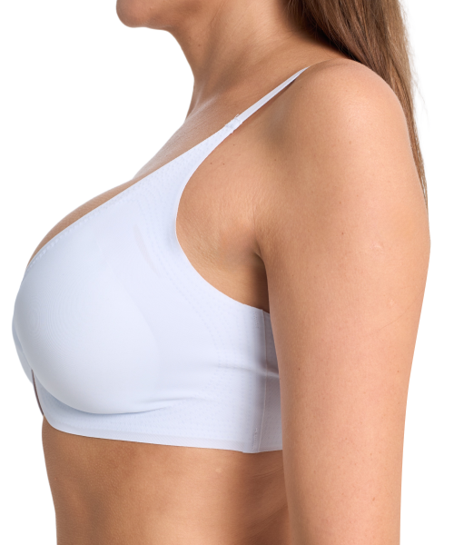 Топ-бюстье бюстгальтер бесшовный Vanessa for me S013 нейлон, эластан ,белый размеры S, M, L, XL