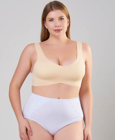 Трусы женские слипы Vanessa for me 6925 хлопок, эластан размеры XL, 2XL, 3XL