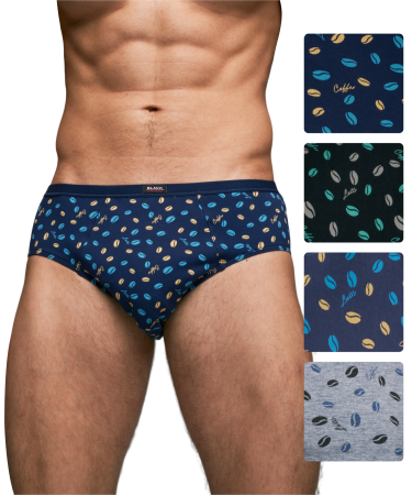 Трусы мужские слипы Black Project 7249 хлопок, эластан размеры L, XL, 2XL, 3XL