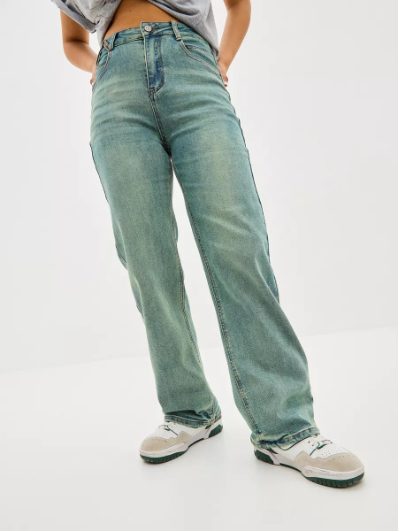 Джинсы женские Vanessa 24031 прямые голубой размеры 25, 26, 27, 28, 29, 30, 31, 32