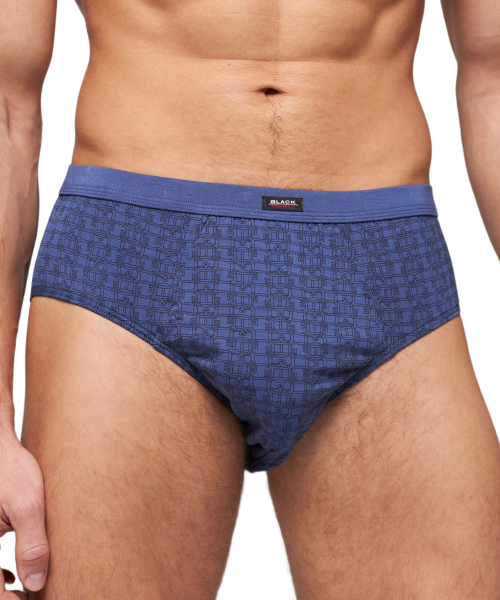 Трусы мужские слипы Black Project 7505 хлопок, эластан размеры 4XL, 5XL, 6XL