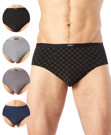 Трусы мужские слипы Rogers 508-67 хлопок, эластан размеры M, L, XL, 2XL