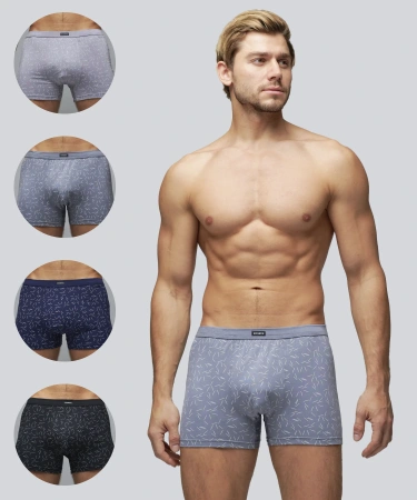 Трусы мужские боксеры Rogers 8642 модал, эластан размеры 3XL, 4XL, 5XL