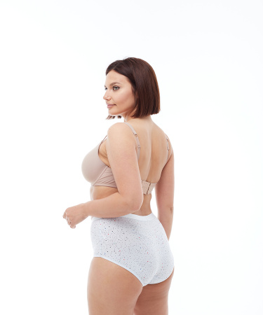 Трусы женские слипы Vanessa for me 6803-71 хлопок, эластан размеры L, XL, 2XL, 3XL