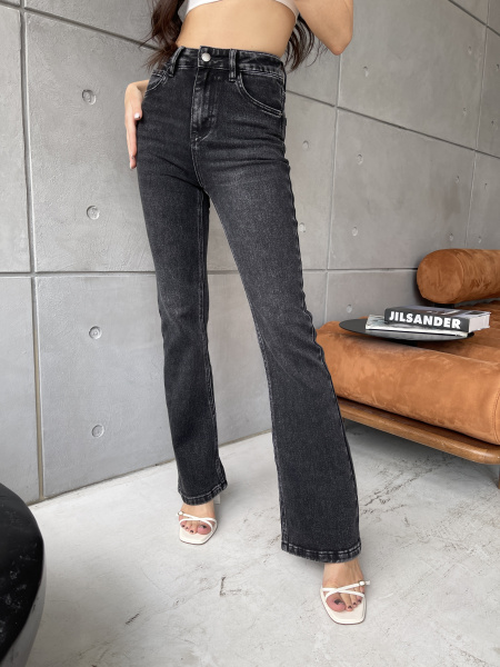 Джинсы женские Vanessa 24053 клеш размеры 25, 26, 27, 28, 29, 30, 31, 32