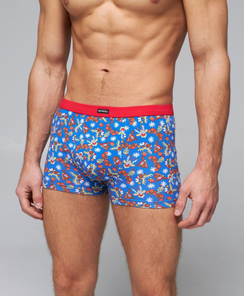 Трусы мужские боксеры Rogers 80441 хлопок, эластан размеры M, L, XL, 2XL, 3XL