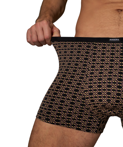 Трусы мужские боксеры Rogers 80456 хлопок, эластан размеры M, L, XL, 2XL