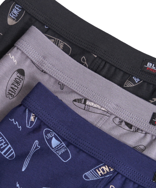 Трусы мужские боксеры Black Project 70476 хлопок, эластан размеры L, XL, 2XL, 3XL