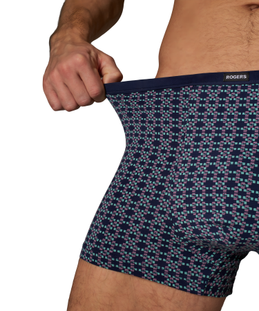 Трусы мужские боксеры Rogers 80456 хлопок, эластан размеры M, L, XL, 2XL
