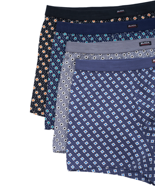 Трусы мужские боксеры Black Project 7995 хлопок, эластан размеры 4XL, 5XL, 6XL