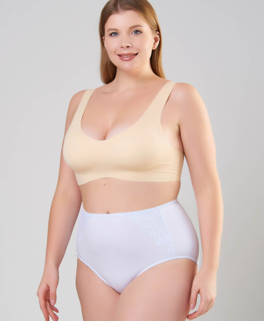 Трусы женские слипы Vanessa for me 6925 хлопок, эластан размеры XL, 2XL, 3XL