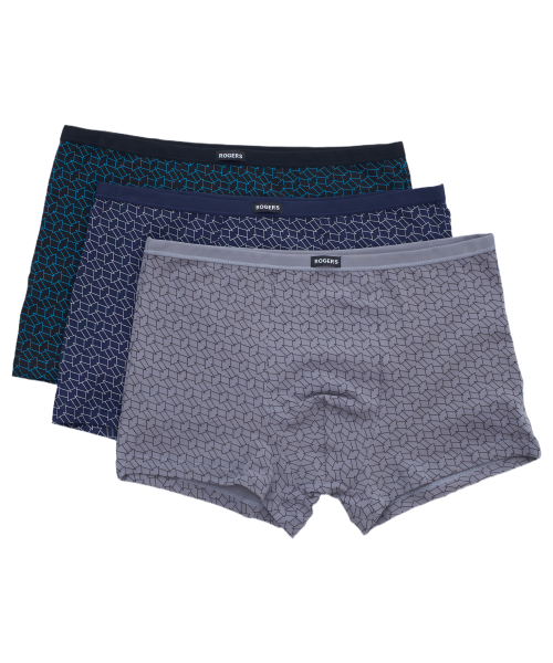 Трусы мужские боксеры Rogers 80472 хлопок, эластан размеры M, L, XL, 2XL
