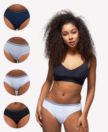 Трусы женские слипы Cherry Girl 61506 хлопок, эластан размеры S, M, L, XL