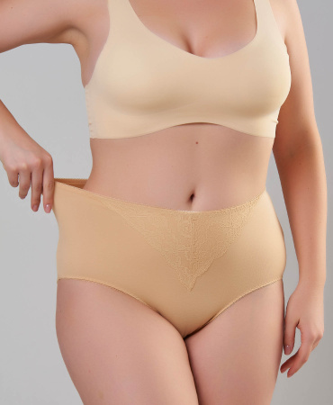 Трусы женские слипы Vanessa for me 6908 хлопок, эластан размеры XL, 2XL, 3XL